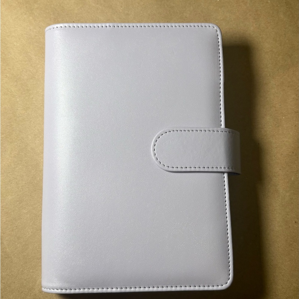 Money Organizer Cash Wallet Zipper Slots for Cash  Storage Light Purple